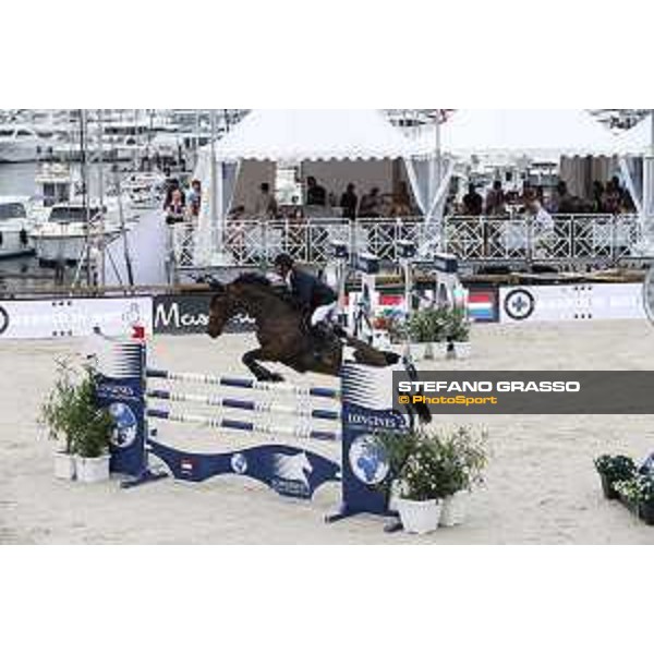 LGCT of Monaco - Class 5 - Eric Van der Vleuten on Quivive S Z - Monaco, Port Hercule, 23rd june 2017 - ph.Mario Grassia/LGCT