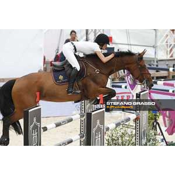 LGCT of Monaco - Class 4 - Jessica Springsteen on Davendy S - Monaco, Port Hercule, 23rd june 2017 - ph.Mario Grassia/LGCT