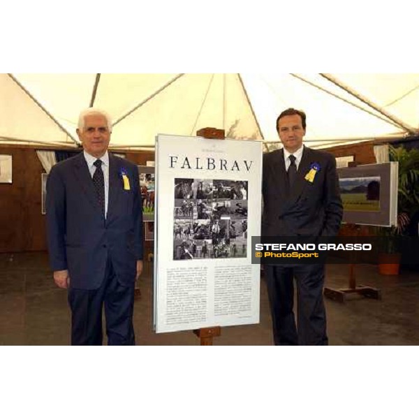 garden Club on. Baccini and dott. Enzo Mei Premio Presidente della Repubblica Rome Capannelle 16th may 2004 ph.Stefano Grasso