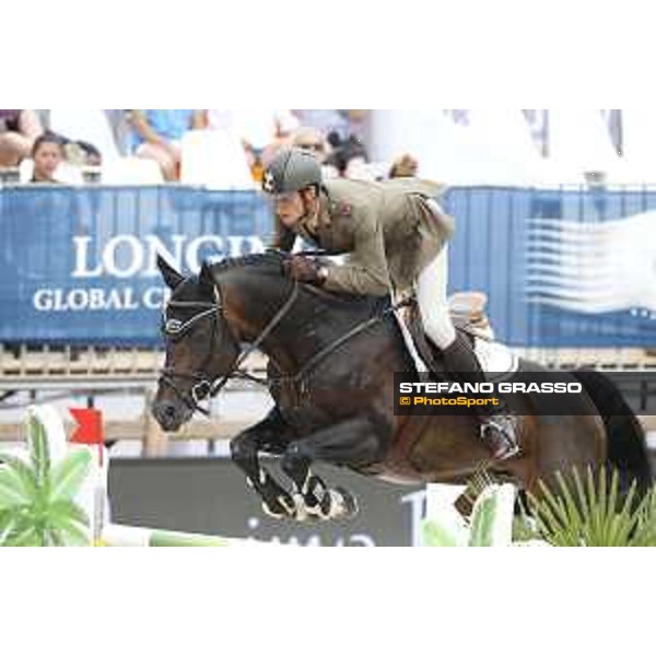 LGCT of Monaco - Class 4 - Alberto Zorzi on Cinsey - Monaco, Port Hercule, 23rd june 2017 - ph.Mario Grassia/LGCT