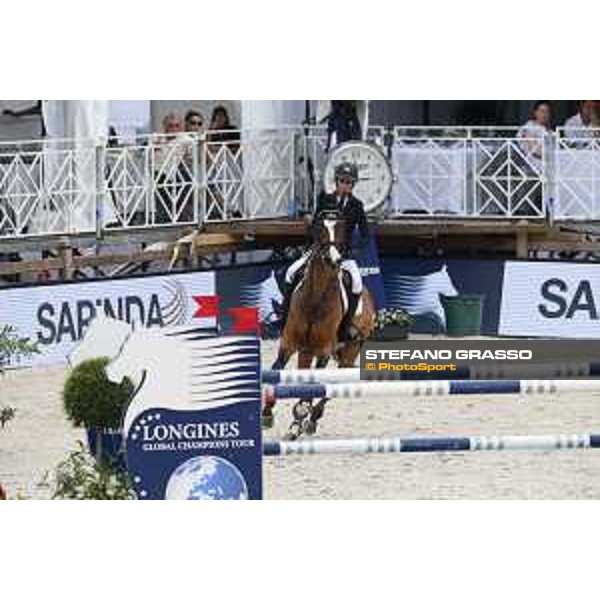 LGCT of Monaco - Class 4 - Janika Sprunger on Uptown Boy - Monaco, Port Hercule, 23rd june 2017 - ph.Mario Grassia/LGCT