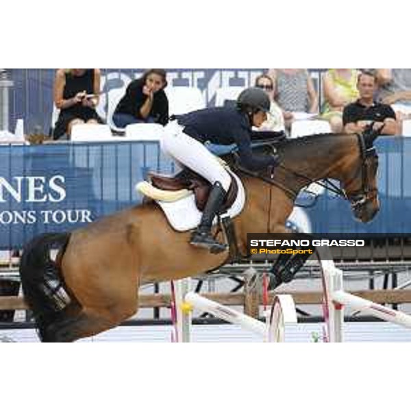 LGCT of Monaco - Class 4 - Janika Sprunger on Uptown Boy - Monaco, Port Hercule, 23rd june 2017 - ph.Mario Grassia/LGCT