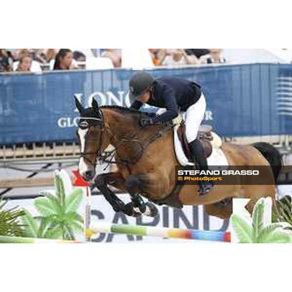 LGCT of Monaco - Class 4 - Janika Sprunger on Uptown Boy - Monaco, Port Hercule, 23rd june 2017 - ph.Mario Grassia/LGCT