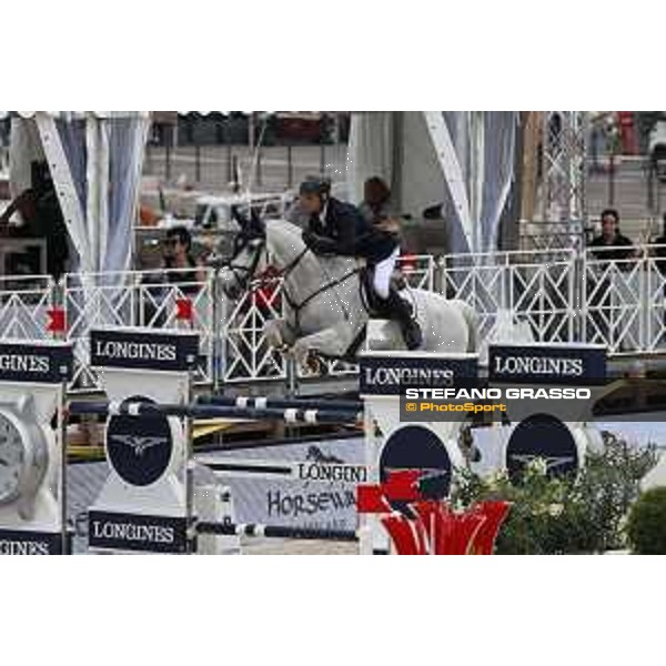 LGCT of Monaco - Class 4 - Denis Lynch on RMF Bella Baloubet - Monaco, Port Hercule, 23rd june 2017 - ph.Mario Grassia/LGCT