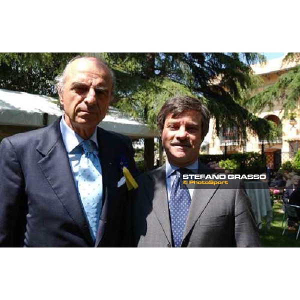 garden Club - On. Pescante and on. MAsini Premio Presidente della Repubblica Rome Capannelle 16th may 2004 ph.Stefano Grasso