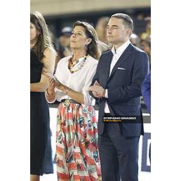 LGCT of Monaco - Grand Prix - Prize giving ceremony - H.R.H. Princess Caroline of Monaco, Lars Windhorst - Monaco, Port Hercule - 24 June 2017 - ph.Stefano Grasso/LGCT
