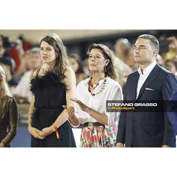 LGCT of Monaco - Grand Prix - Prize giving ceremony - Princess Charlotte, H.R.H. Princess Caroline of Monaco, Lars Windhorst - Monaco, Port Hercule - 24 June 2017 - ph.Stefano Grasso/LGCT