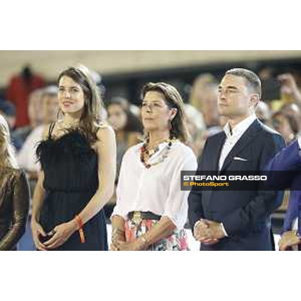 LGCT of Monaco - Grand Prix - Prize giving ceremony - Princess Charlotte, H.R.H. Princess Caroline of Monaco, Lars Windhorst - Monaco, Port Hercule - 24 June 2017 - ph.Stefano Grasso/LGCT