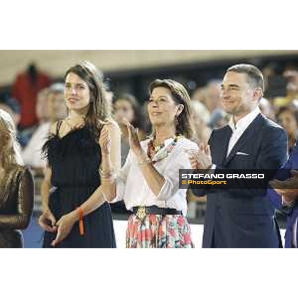 LGCT of Monaco - Grand Prix - Prize giving ceremony - Princess Charlotte, H.R.H. Princess Caroline of Monaco, Lars Windhorst - Monaco, Port Hercule - 24 June 2017 - ph.Stefano Grasso/LGCT