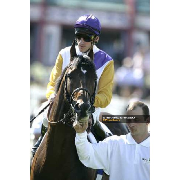 Andreas Starke on Soldier Hollow before the start of Gran Premio Presidente della Repubblica 2007 Rome, 13th may 2007 ph. Stefano Grasso