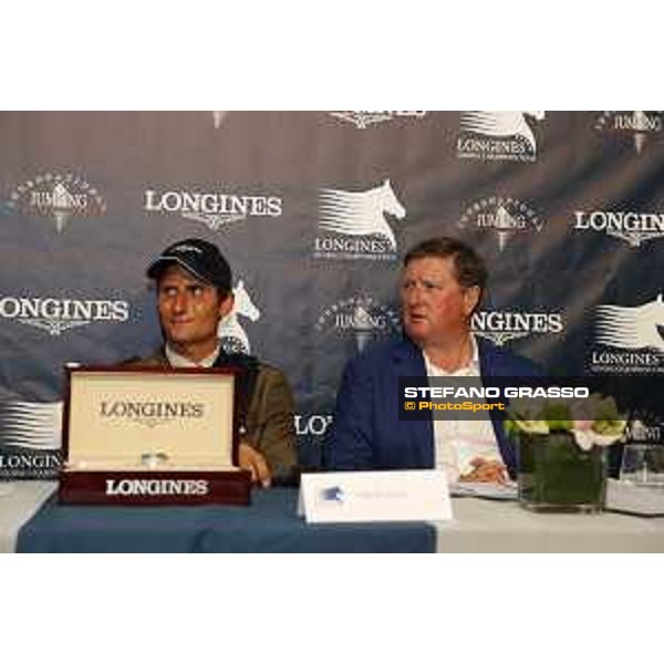 LGCT of Monaco - Grand Prix - Press conference - Alberto Zorzi and Jan Tops - Monaco, Port Hercule - 24 June 2017 - ph.Stefano Grasso/LGCT
