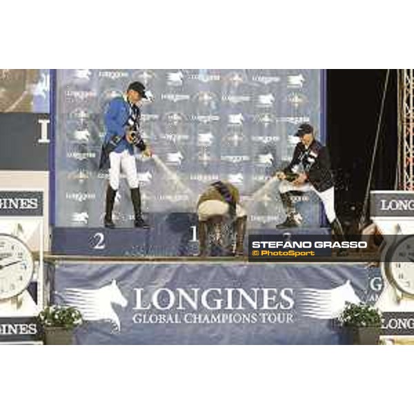 LGCT of Monaco - Grand Prix - Prize giving ceremony - Champagne celebrations - Monaco, Port Hercule - 24 June 2017 - ph.Stefano Grasso/LGCT