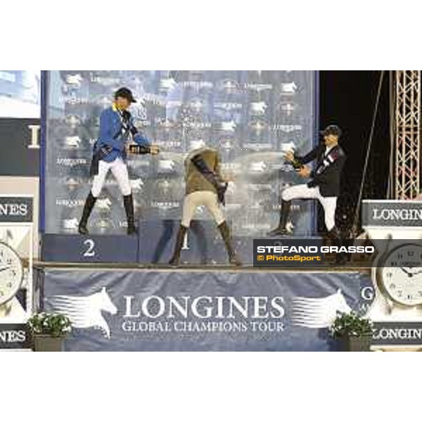 LGCT of Monaco - Grand Prix - Prize giving ceremony - Champagne celebrations - Monaco, Port Hercule - 24 June 2017 - ph.Stefano Grasso/LGCT
