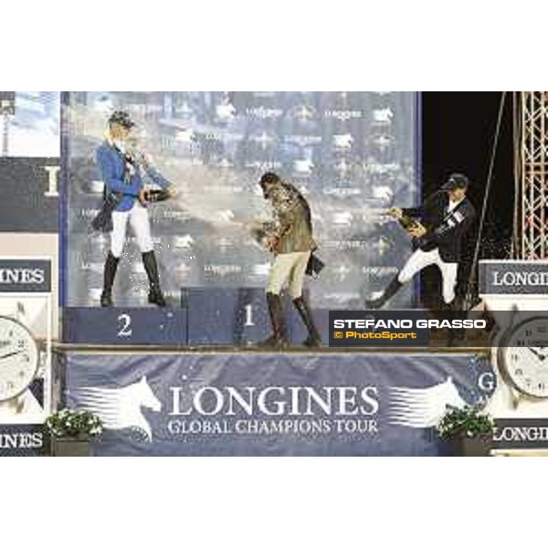 LGCT of Monaco - Grand Prix - Prize giving ceremony - Champagne celebrations - Monaco, Port Hercule - 24 June 2017 - ph.Stefano Grasso/LGCT