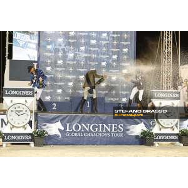 LGCT of Monaco - Grand Prix - Prize giving ceremony - Champagne celebrations - Monaco, Port Hercule - 24 June 2017 - ph.Stefano Grasso/LGCT