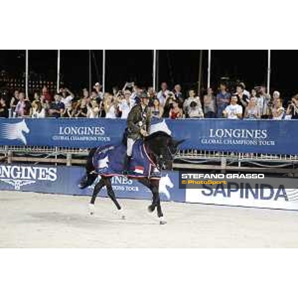 LGCT of Monaco - Grand Prix - Prize giving ceremony - Alberto Zorzi on Cornetto K parade after winning the LGCT Grand Prix du Prince de Monaco presented by Sapinda - Monaco, Port Hercule - 24 June 2017 - ph.Stefano Grasso/LGCT