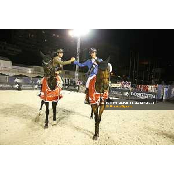 LGCT of Monaco - Grand Prix - Prize giving ceremony - Alberto Zorzi and Christian Ahlmann - Monaco, Port Hercule - 24 June 2017 - ph.Stefano Grasso/LGCT