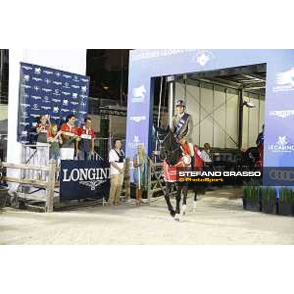 LGCT of Monaco - Grand Prix - Prize giving ceremony - Alberto Zorzi and Cornetto K winners of LGCT Grand Prix du Prince de Monaco presented by Sapinda - Monaco, Port Hercule - 24 June 2017 - ph.Stefano Grasso/LGCT