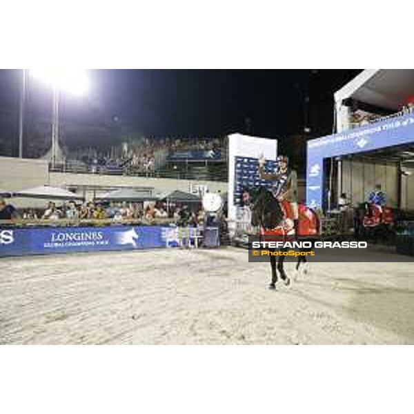 LGCT of Monaco - Grand Prix - Prize giving ceremony - Alberto Zorzi and Cornetto K winners of LGCT Grand Prix du Prince de Monaco presented by Sapinda - Monaco, Port Hercule - 24 June 2017 - ph.Stefano Grasso/LGCT