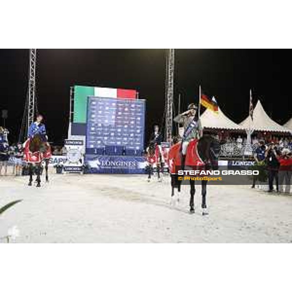 LGCT of Monaco - Grand Prix - Prize giving ceremony - Alberto Zorzi and Cornetto K winners of LGCT Grand Prix du Prince de Monaco presented by Sapinda - Monaco, Port Hercule - 24 June 2017 - ph.Stefano Grasso/LGCT