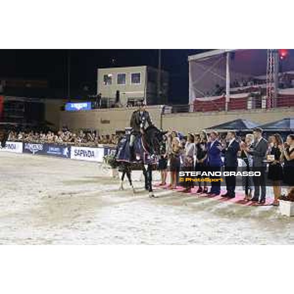 LGCT of Monaco - Grand Prix - Prize giving ceremony - Alberto Zorzi on Cornetto K parade after winning the LGCT Grand Prix du Prince de Monaco presented by Sapinda - Monaco, Port Hercule - 24 June 2017 - ph.Stefano Grasso/LGCT
