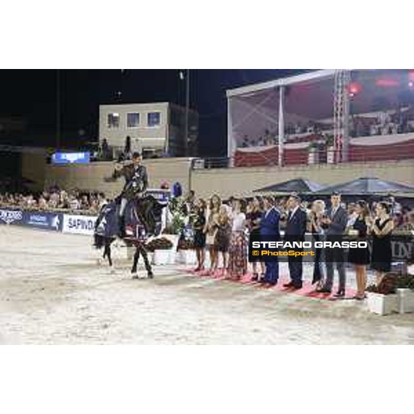 LGCT of Monaco - Grand Prix - Prize giving ceremony - Alberto Zorzi on Cornetto K parade after winning the LGCT Grand Prix du Prince de Monaco presented by Sapinda - Monaco, Port Hercule - 24 June 2017 - ph.Stefano Grasso/LGCT