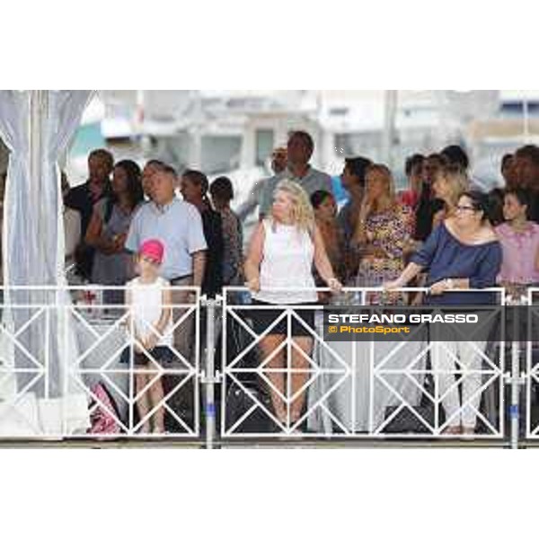 LGCT of Monaco - Grand Prix - VIP guests listening to Monaco\'s national anthem - Monaco, Port Hercule - 24 June 2017 - ph.Stefano Grasso/LGCT
