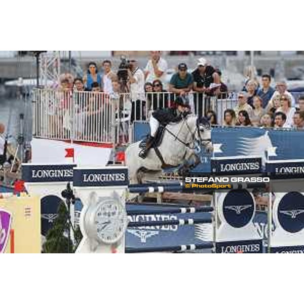 LGCT of Monaco - Grand Prix - Jennifer Gates on Luftikus S - Monaco, Port Hercule - 24 June 2017 - ph.Stefano Grasso/LGCT