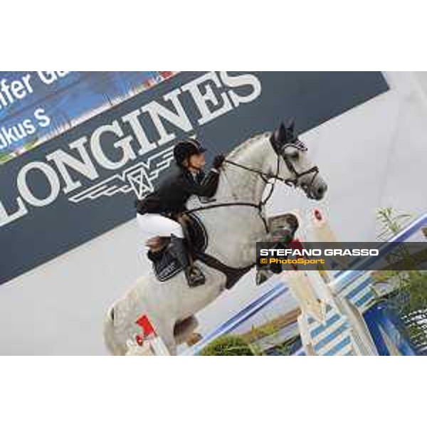 LGCT of Monaco - Grand Prix - Jennifer Gates on Luftikus S - Monaco, Port Hercule - 24 June 2017 - ph.Stefano Grasso/LGCT