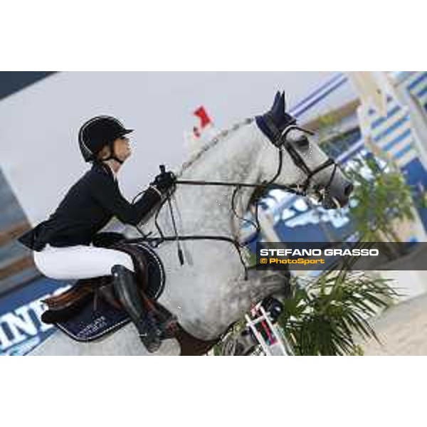 LGCT of Monaco - Grand Prix - Jennifer Gates on Luftikus S - Monaco, Port Hercule - 24 June 2017 - ph.Stefano Grasso/LGCT