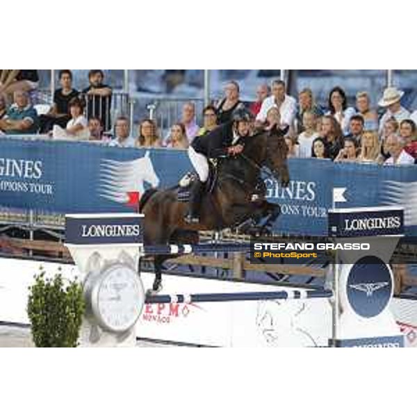 LGCT of Monaco - Grand Prix - Jack Towell on Lucifer V - Monaco, Port Hercule - 24 June 2017 - ph.Stefano Grasso/LGCT