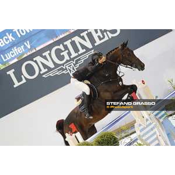LGCT of Monaco - Grand Prix - Jack Towell on Lucifer V - Monaco, Port Hercule - 24 June 2017 - ph.Stefano Grasso/LGCT