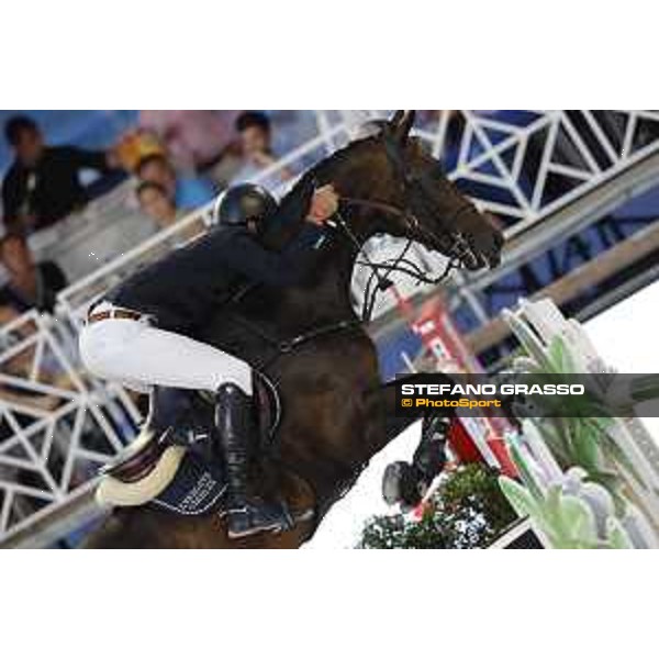 LGCT of Monaco - Grand Prix - Jack Towell on Lucifer V - Monaco, Port Hercule - 24 June 2017 - ph.Stefano Grasso/LGCT