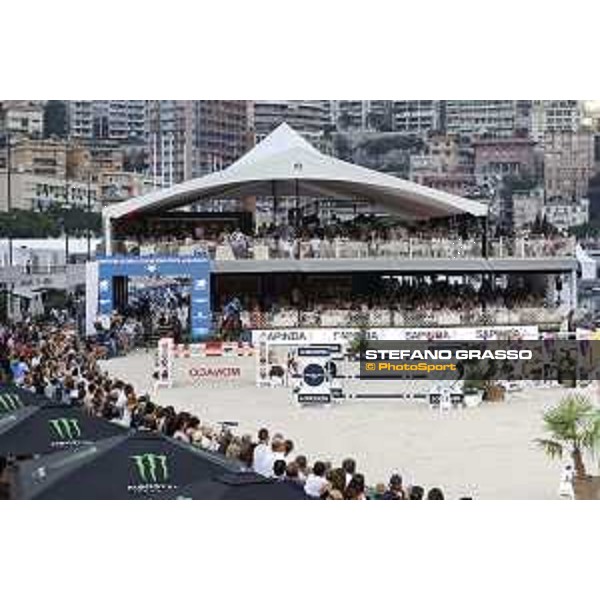 LGCT of Monaco - Grand Prix - Christian Ahlmann on Dolocia - Monaco, Port Hercule - 24 June 2017 - ph.Stefano Grasso/LGCT