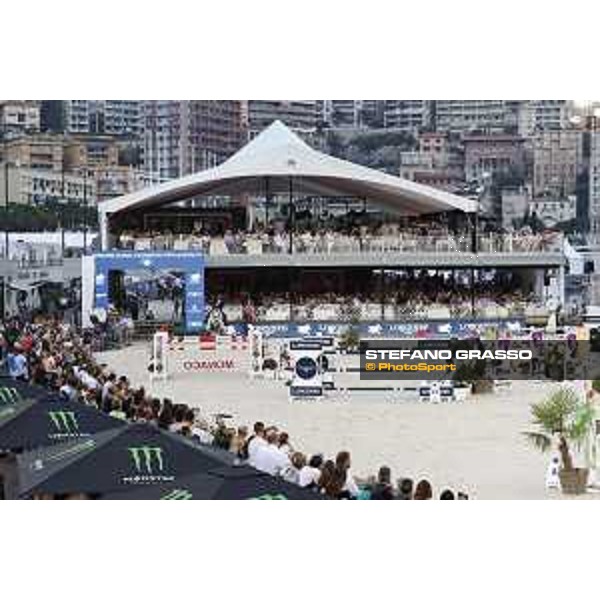 LGCT of Monaco - Grand Prix - Jennifer Gates on Luftikus S - Monaco, Port Hercule - 24 June 2017 - ph.Stefano Grasso/LGCT