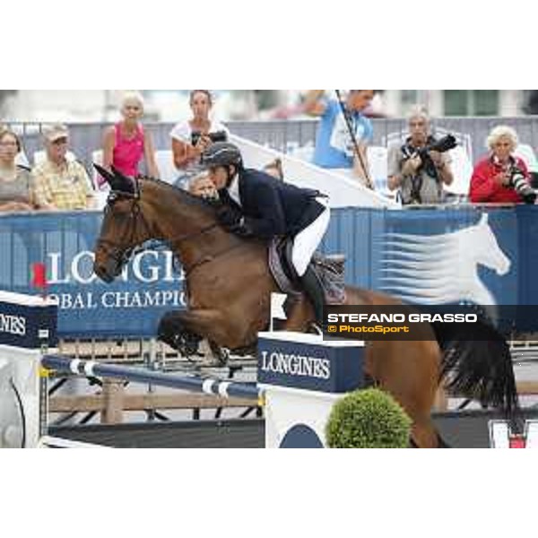 LGCT of Monaco - Class 9 - Gonzalo Anon Suarez on Qlamp d’Ivraie - Monaco, Port Hercule - 24 June 2017 - ph.Stefano Grasso/LGCT