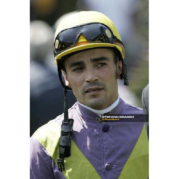 Dario Vargiu in the parade ring of Capannelle racetrack Rome, 13th may 2007 ph. Stefano Grasso