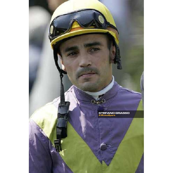 Dario Vargiu in the parade ring of Capannelle racetrack Rome, 13th may 2007 ph. Stefano Grasso