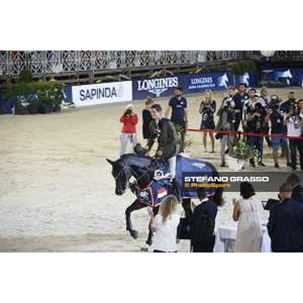 LGCT of Monaco - Alberto Zorzi on Cornetto K parade after winning the LGCT grand Prix du Prince de Monaco - Monaco, Port Hercule - 24 June 2017 - ph.Mario Grassia/LGCT