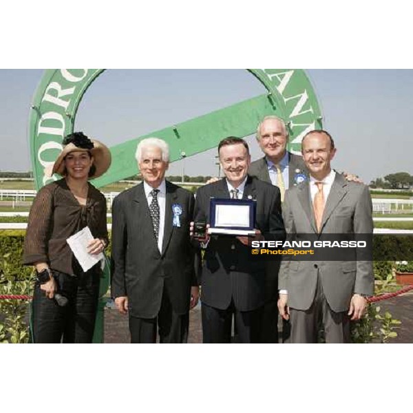 Francesca Barberini, Enzo Mei, Terry Spargo, Paolo Benedetti and Elio Pautasso Rome, 13th may 2007 ph. Stefano Grasso