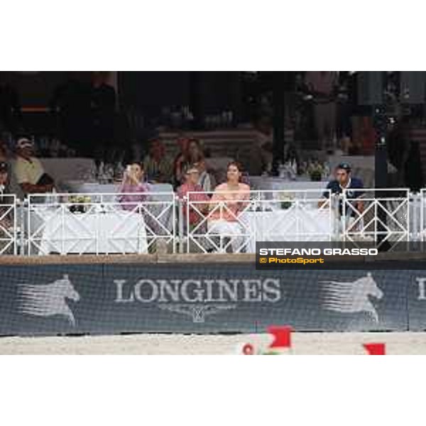 LGCT of Monaco - Bill Gates enjoy the competition from the VIP lounge - Monaco, Port Hercule - 23 June 2017 - ph.Stefano Grasso/LGCT