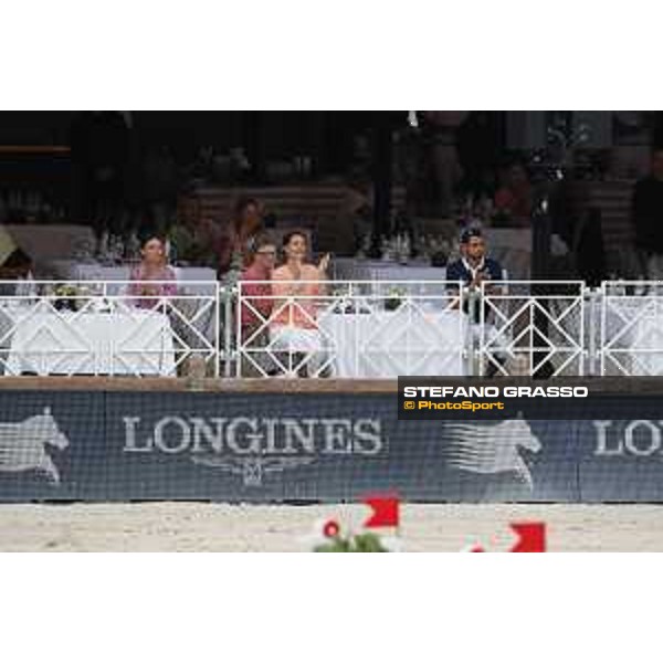 LGCT of Monaco - Bill Gates enjoy the competition from the VIP lounge - Monaco, Port Hercule - 23 June 2017 - ph.Stefano Grasso/LGCT