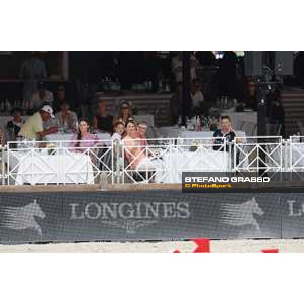 LGCT of Monaco - Bill Gates enjoy the competition from the VIP lounge - Monaco, Port Hercule - 23 June 2017 - ph.Stefano Grasso/LGCT