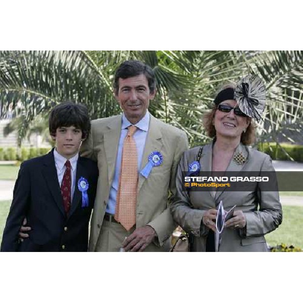 Lady Mei with Giorgio Guglielmi and son Rome, 13th may 2007 ph. Stefano Grasso