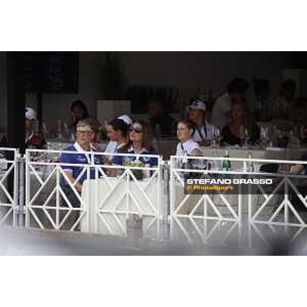 GCL of Monaco - Round 2 - Bill, Melinda and Jennifer Gates enjoy the show at VIP lounge - Monaco, Port Hercule - 24 June 2017 - ph.Mario Grassia/GCL