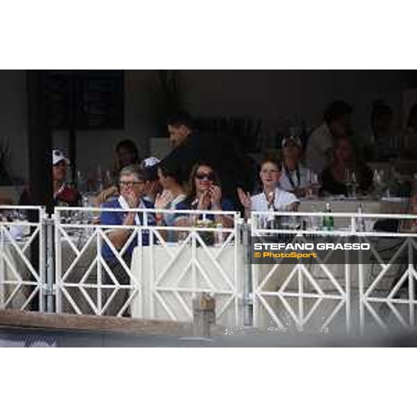 GCL of Monaco - Round 2 - Bill, Melinda and Jennifer Gates enjoy the show at VIP lounge - Monaco, Port Hercule - 24 June 2017 - ph.Mario Grassia/GCL