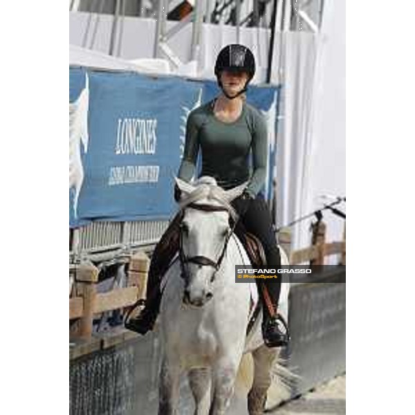 LGCT of Monaco - Warm up - Jennifer Gates - Monaco, Port Hercule - 22 June 2017 - ph.Stefano Grasso/LGCT