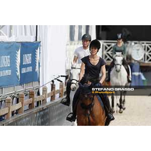 LGCT of Monaco - Warm up - Princess Charlotte Casiraghi - Monaco, Port Hercule - 22 June 2017 - ph.Stefano Grasso/LGCT