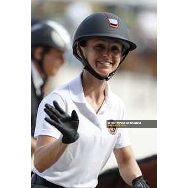 LGCT of Monaco - Warm up - Georgina Bloomberg - Monaco, Port Hercule - 22 June 2017 - ph.Stefano Grasso/LGCT