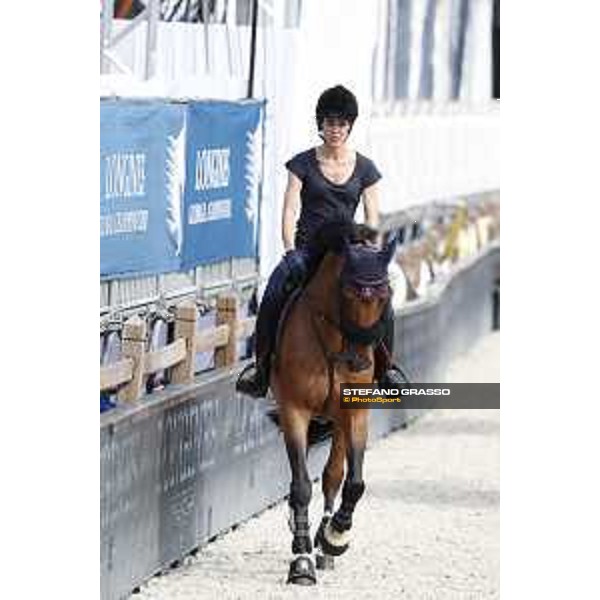 LGCT of Monaco - Warm up - Princess Charlotte Casiraghi - Monaco, Port Hercule - 22 June 2017 - ph.Stefano Grasso/LGCT